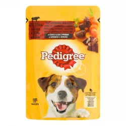 PEDIGREE Паучі для собак Яловичина, Ягня в соусі 100 г