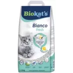 Наповнювач Biokats для котячого туалету Bianco Fresh 10кг арт.617107 / 75.64