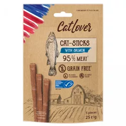 Cat-Sticks Salmon 5 шт по 5 г | CatLover | для котів, палички з лососем