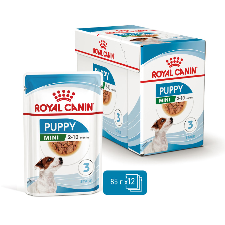 3+1 Royal Canin Mini Puppy  0.085 кг| Консервований корм для цуценят малих порід