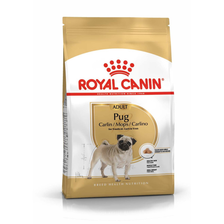 Royal Canin сухий корм для дорослих мопсів від 10 міс 1,5 кг