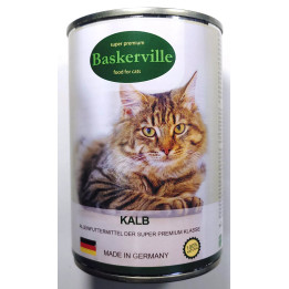 Baskerville Консерви для котів з телятиною 400 г