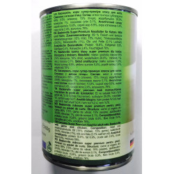 Baskerville Вологий корм для котів Оленина та куряче м'ясо 400 г