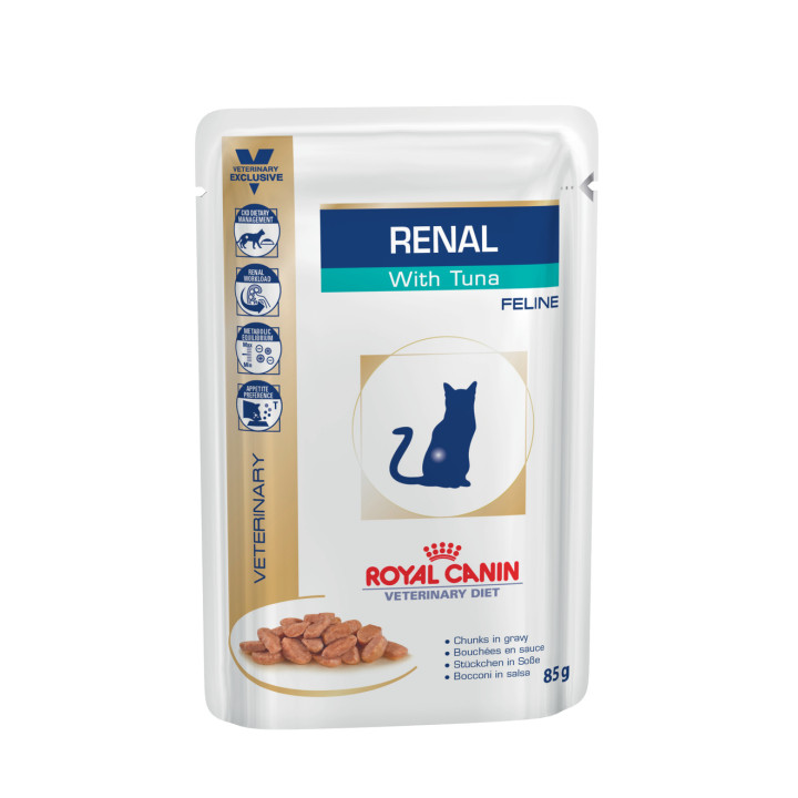 Royal Canin Renal з рибою для котів — купуйте для здоров’я нирок кота онлайн