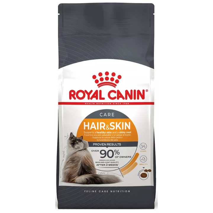 Купити 4 кг Royal Canin Hair and Skin Care для котів | Здоров'я шерсті та шкіри
