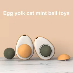 Іграшка Яйце Лапка з котячою м'ятою