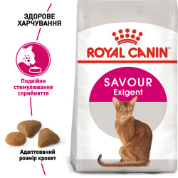 Паучі в Подарунок - Купити 2 кг Royal Canin Savour Exigent для вибагливих котів | Ваш онлайн-зоомагазин