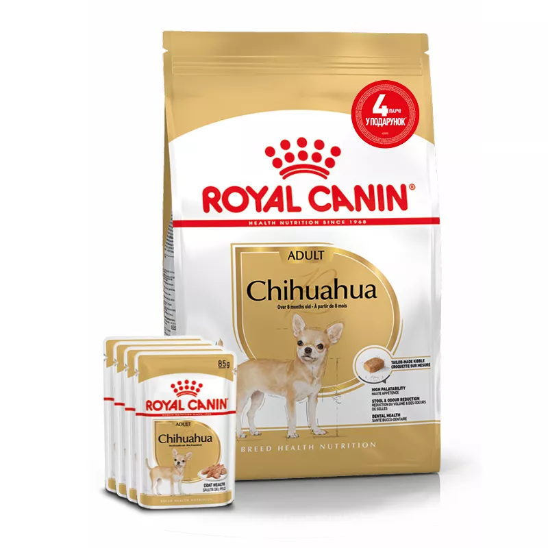 Chihuahua Adult 1.5 кг | Сухий корм Royal Canin для собак Чихуахуа