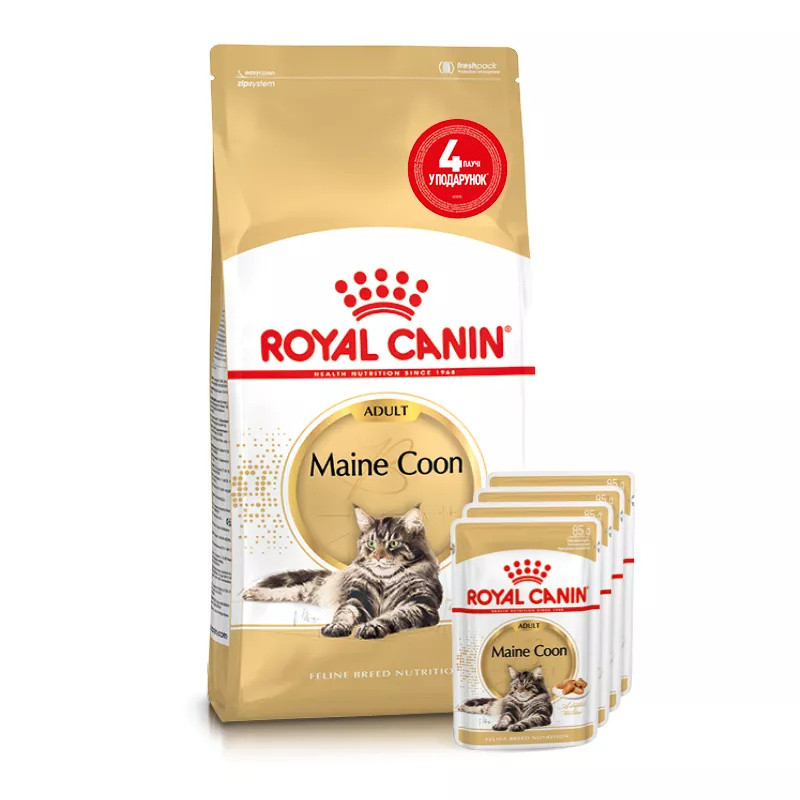 Maine Coon Adult 2 кг | Royal Canin | Сухий Корм Для Котів Мейнкун