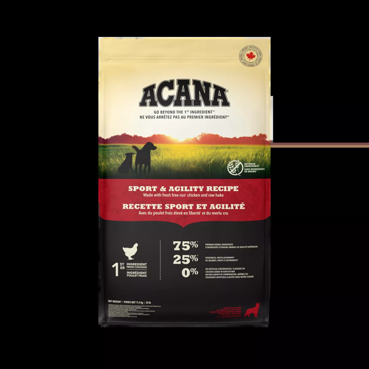 ACANA Sport & Agility для активних собак - Купуйте Зараз!
