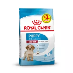 12+3 кг Medium Puppy 15 кг | Royal Canin | Сухий корм для цуценят середніх порід собак