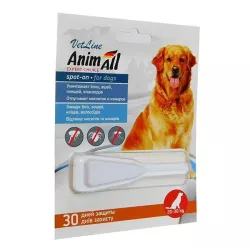 AnimAll VetLine Spot-On для Собак - Купити Ефективний Засіб від Блох і Кліщів Україна