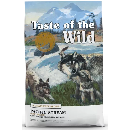 Taste of the Wild Корм для Щенят Pacific Stream з Копченим Лососем