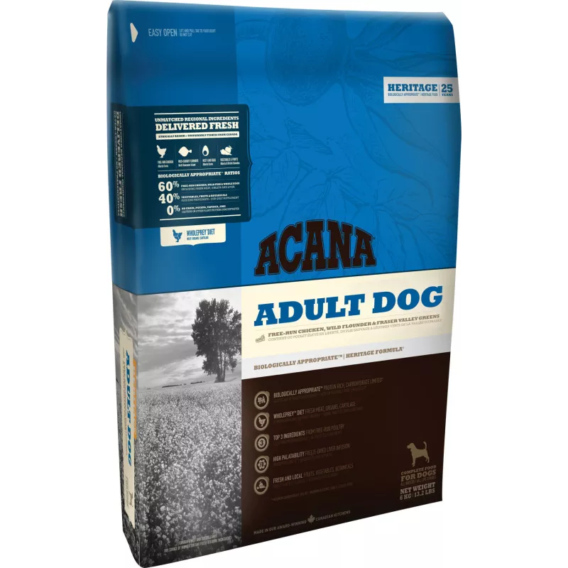 ADULT DOG для собак усіх порід з м’ясом курчат 6 Кг