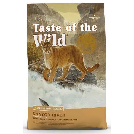 Taste of the Wild Canyon River Feline Recipe з Фореллю та Копченим Лососем - Корм для Котів