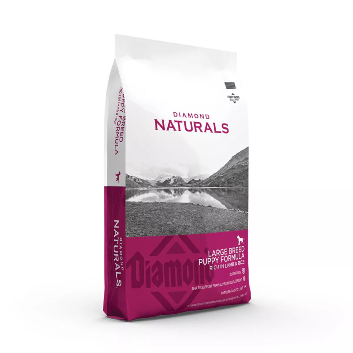 Diamond Naturals Puppy Large Breed Lamb&Rice 15 кг | Сухий корм для цуценят великих порід