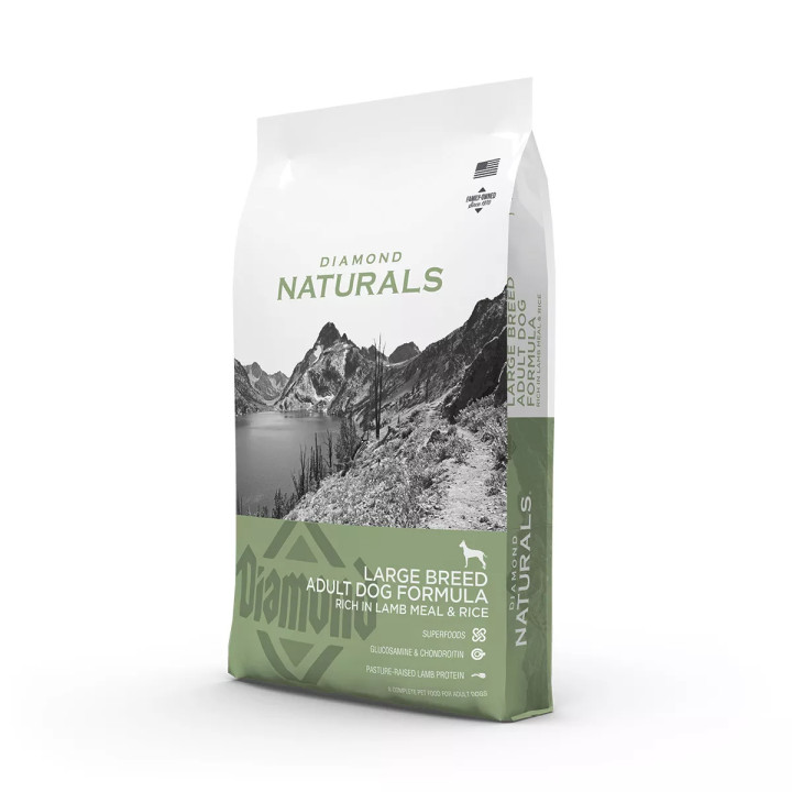 Diamond Naturals Adult Large Breed Lamb&Rice 15 кг | Сухий корм для собак великих порід