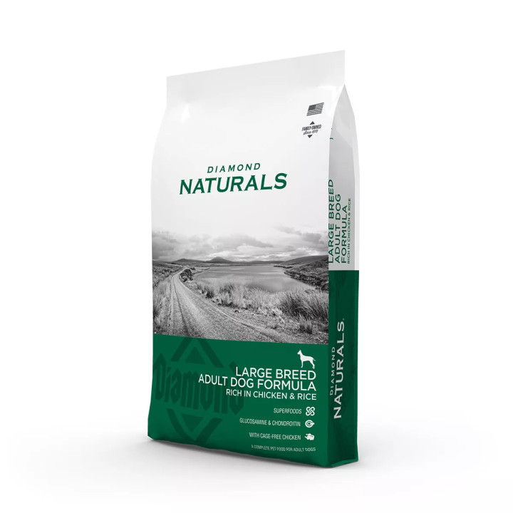 Diamond Naturals Adult Large Breed Chicken&Rice 15 кг | Сухий корм для собак великих порід