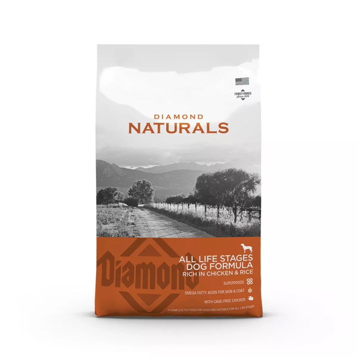 Diamond Naturals All Life Stages Dog Chicken&Rice 2 кг | Сухий корм для собак всіх порід