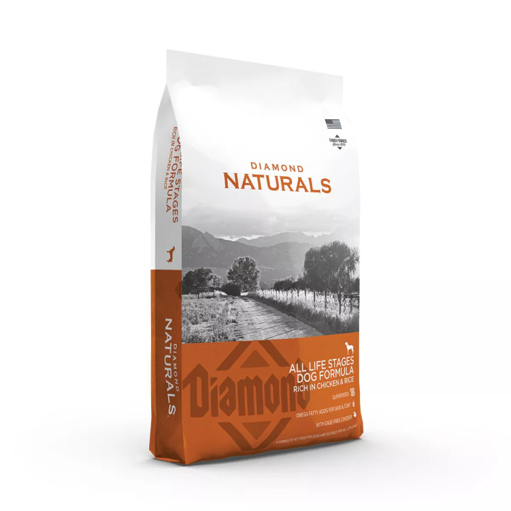 Diamond Naturals All Life Stages Dog Chicken&Rice 15 кг | Сухий корм для собак всіх порід