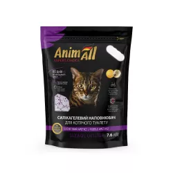 AnimAll Silica Gel Premium 7.6 л | Сілікагелевий наповнювач для котячого туалету Кристали Аметисту