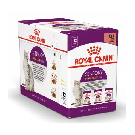 Royal Canin Sensory Multipack 3x4x0.085 кг | Вологий корм для вибагливих котів Мультипак