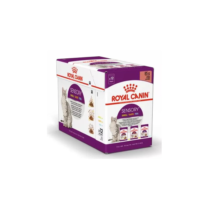 Royal Canin Sensory Multipack 3x4x0.085 кг | Вологий корм для вибагливих котів Мультипак