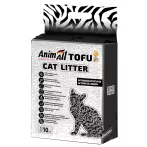 Tofu Cat Litter 10 л | AnimAll | Наповнювач соєвий з активованим вугіллям