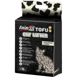 AnimAll Tofu Classic Соєвий Наповнювач Для Котячих Туалетів 10 Л