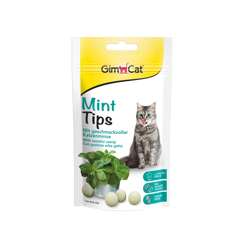 Gimborn GimCat Cat-Mintips з котячою м'ятою 40 г | Вітамінізовані ласощі для котів