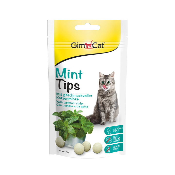 Gimborn GimCat Cat-Mintips з котячою м'ятою 40 г | Вітамінізовані ласощі для котів
