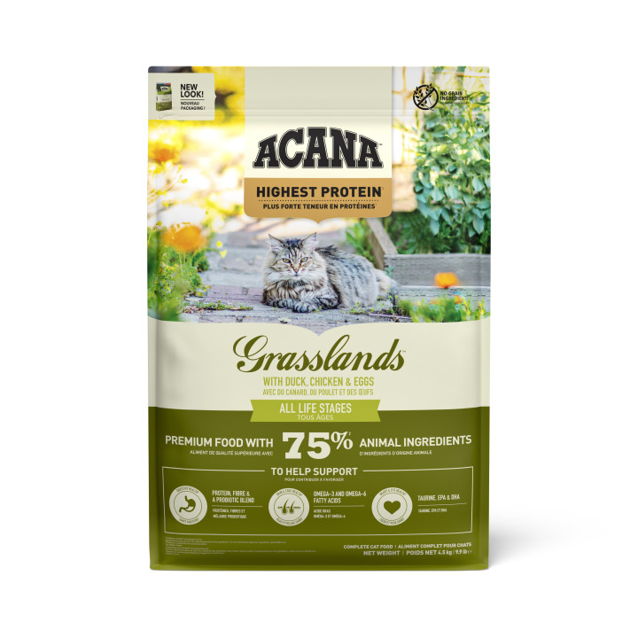 ACANA GRASSLANDS CAT 4.5 кг сухий корм для котів