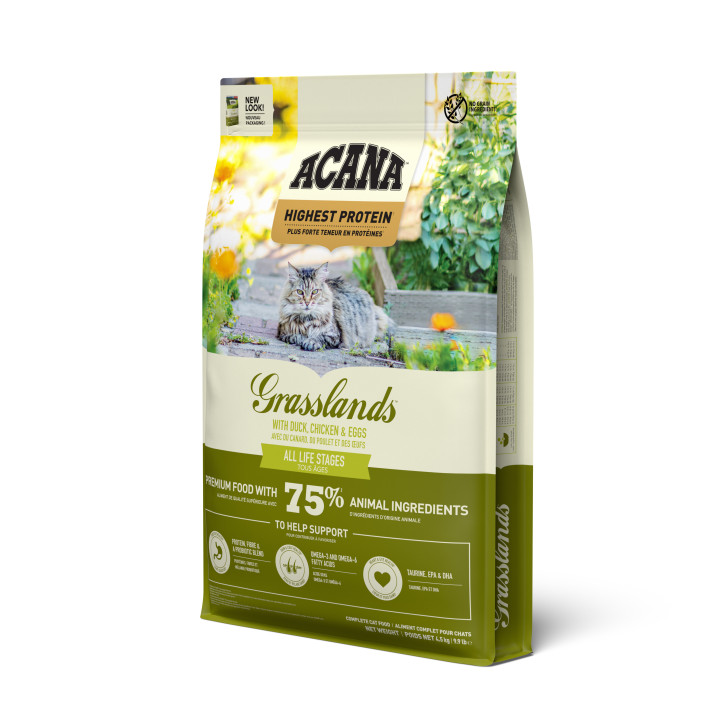 ACANA GRASSLANDS CAT 4.5 кг сухий корм для котів