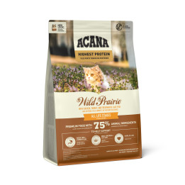 Acana Wild Prairie Cat Для Котів Всіх Порід Та Всіх Стадій Життя З Курчам Та Індичкою 1,8 кг