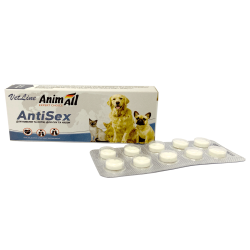 AnimAll VetLine AntiSex Таблетки для собак і котів (10 таблеток)