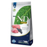 Беззерновий сухий корм Farmina N&D, для дорослих котів, ягня з чорницею, 10 кг