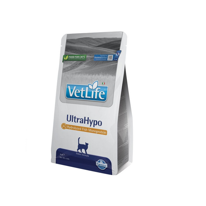Сухий корм Farmina Vet Life UltraHypo для котів, при харчовій алергії, 2 кг