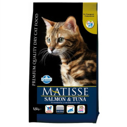Сухий корм Farmina Matisse Adult Salmon & Tuna для дорослих котів, лосось та тунець, 1.5 кг