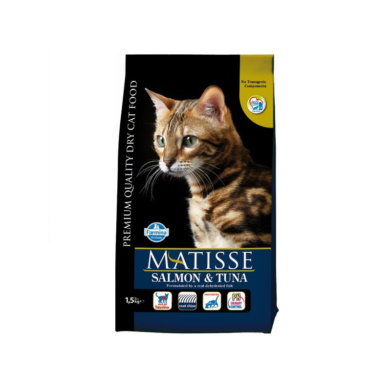 Сухий корм Farmina Matisse Adult Salmon & Tuna для дорослих котів, лосось та тунець, 1.5 кг