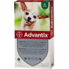 Краплі від бліх і кліщів Bayer Advantix для собак вагою до 4 кг