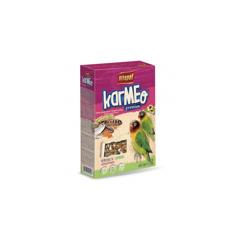 Повнораціонний корм Vitapol Karmeo Premium для нерозлучників, 500 г