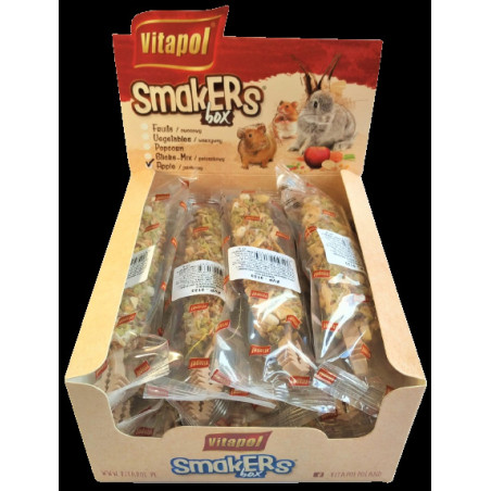 Колба Vitapol Smakers Box для гризунів, зі смаком яблука, упаковка 12 шт