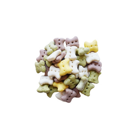 ТМ AnimAll Crunch Dog печиво Кістка Mix, S