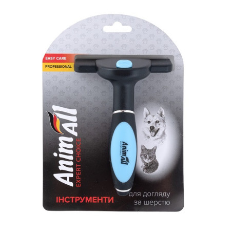 ТМ AnimAll Groom дешеддер L Блакитний, MG9720 