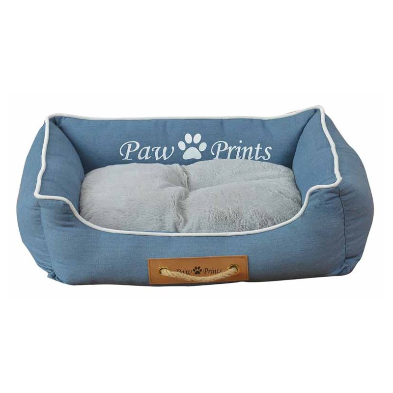 АnimAll Лежак Nena S з ручкою-мотузкою LIGHT BLUE (44X34X15)