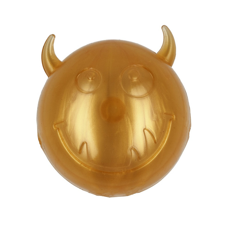 АnimАll Fun м'яч чортик з пищалкою, 75 мм, золотий