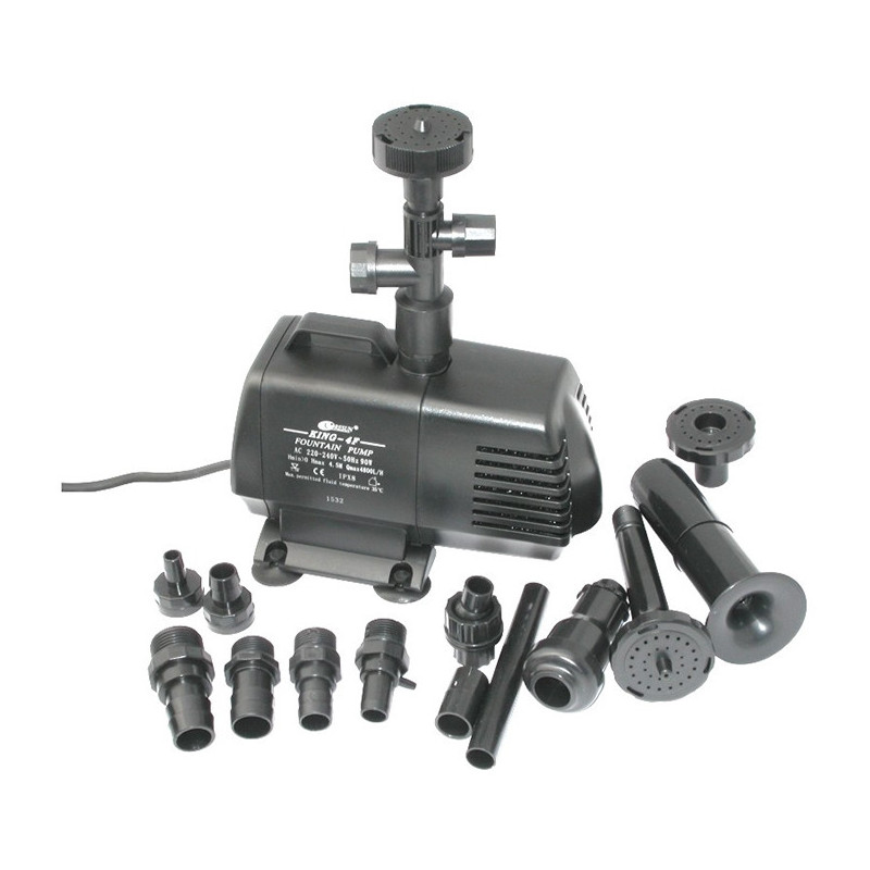 Помпа Resun King-4F фонтанная, 4800 л / ч, 4.5 м, c насадками