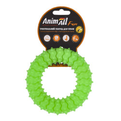 Іграшка AnimAll Fun кільце з шипами, зелене, 12 см
