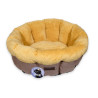 Лежак AnimAll Mary М Hot Sun для собак, жовтий, 60×60×17 см