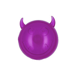 АnimАll Fun м'яч чортик з пищалкою, 65 мм, фіолетовий